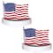 Beistle Adjustable American Flag Headbands, 2ct.